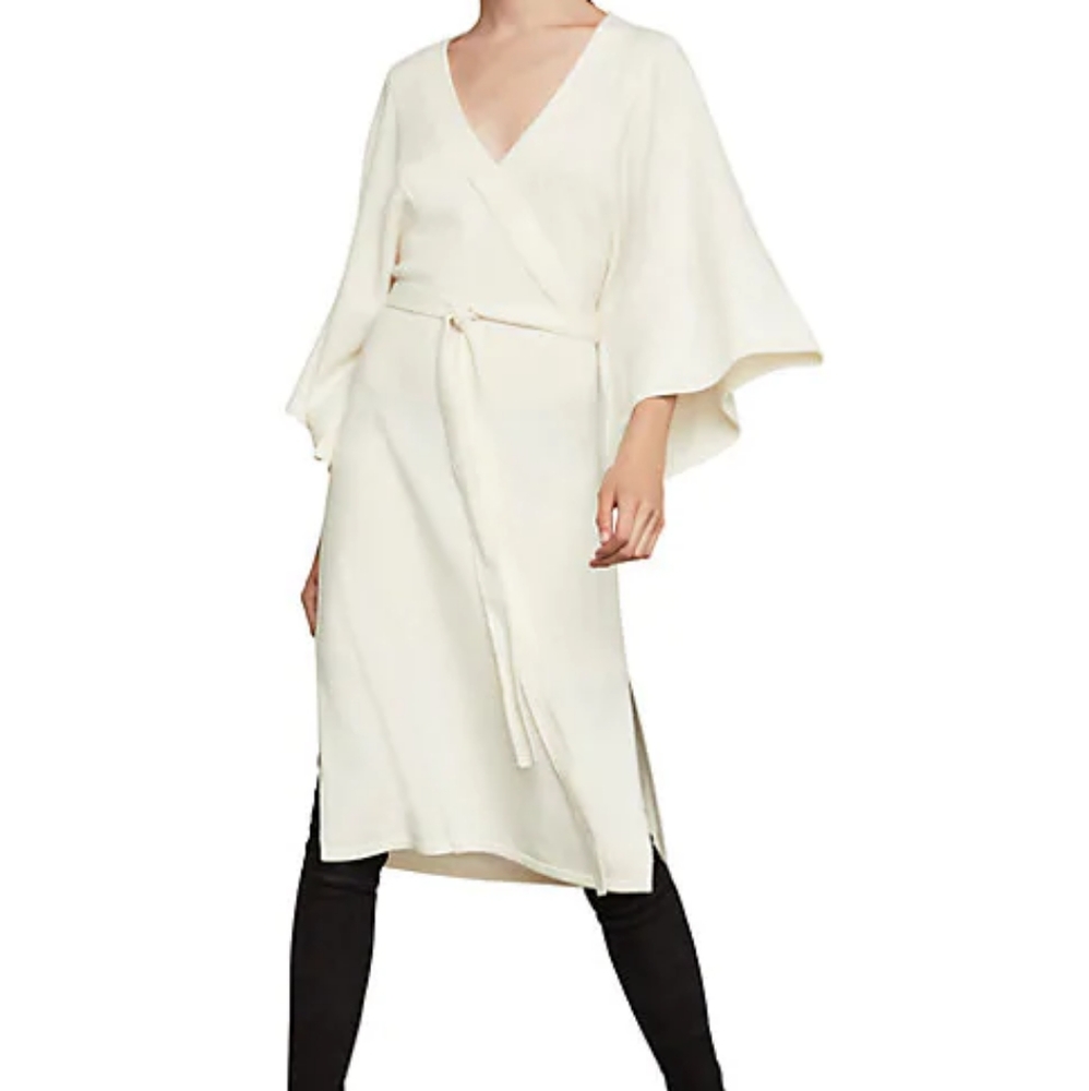 Adjusted - BCBGMAXAZRIA Merino Wool Soft Dress/Robe Thingy
